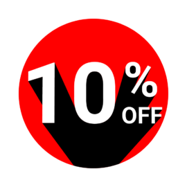 From the official website 10% discount!